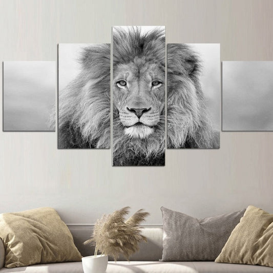 CORX Designs - Black and White Lion Canvas Art - Review