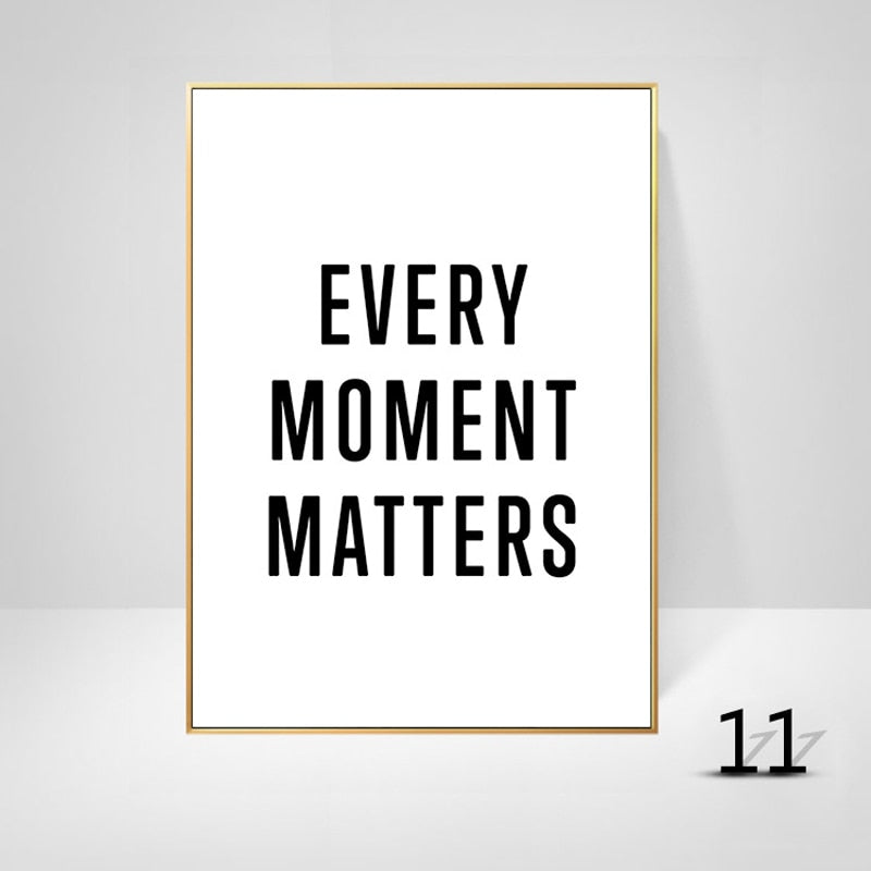 CORX Designs - Black and White Quote Canvas Art - Review