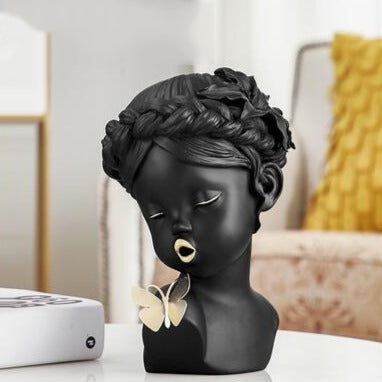 CORX Designs - Cute Girl Kissing Butterfly Statue - Review