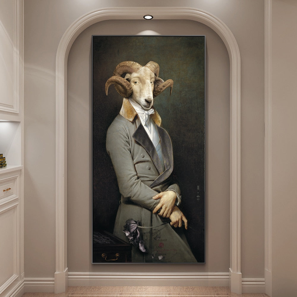 CORX Designs - Earl of the Goat Canvas Art - Review