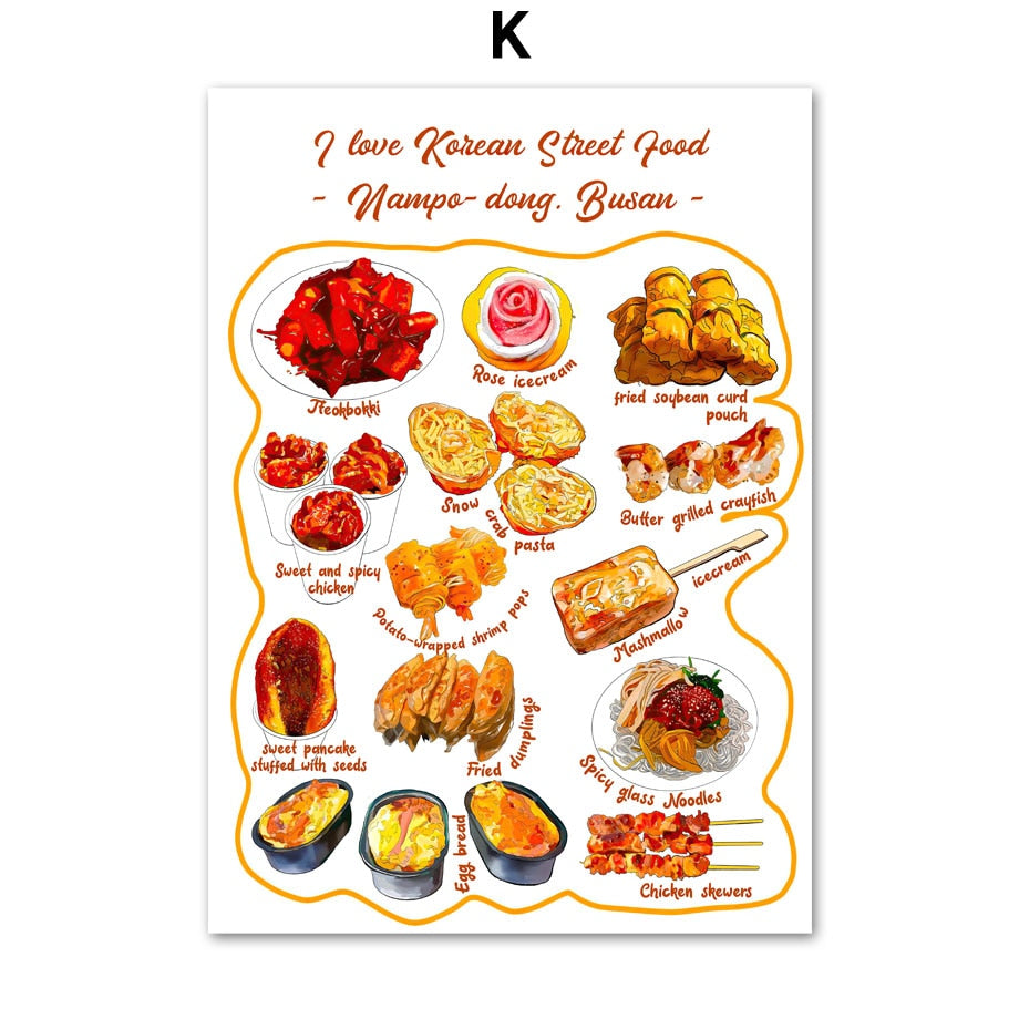 CORX Designs - Korean Food Gimbap Budae Jjigae Canvas Art - Review