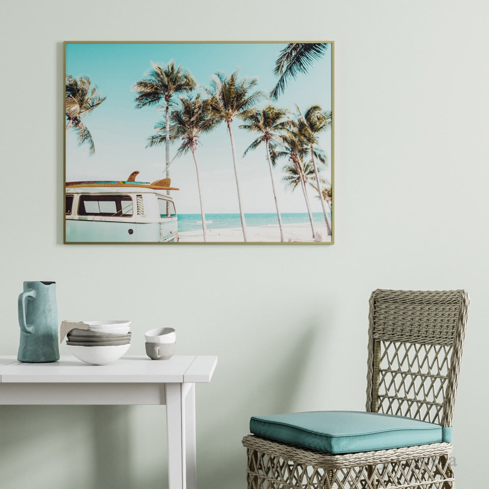 CORX Designs - Tropical Beach Canvas Art - Review