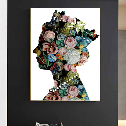 CORX Designs - Abstract Flowers Queen of England Canvas Art - Review