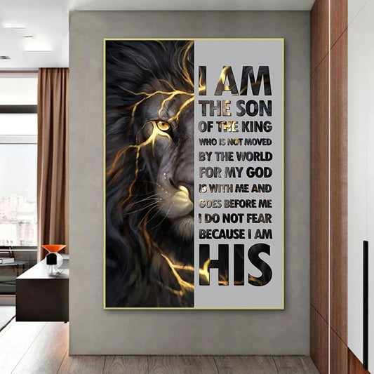 CORX Designs - Lion Motivational Canvas Art - Review
