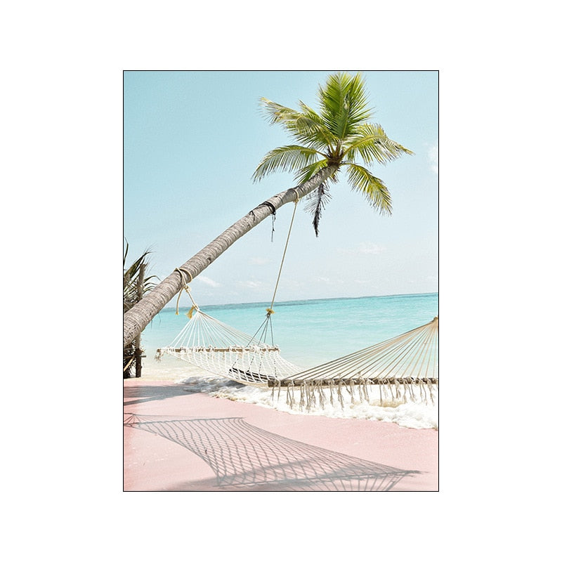 CORX Designs - Tropical Pink Beach Canvas Art - Review