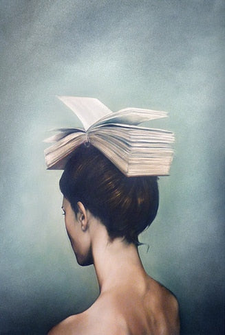 CORX Designs - Intelligent Woman Book Canvas Art - Review