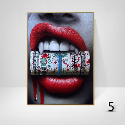 CORX Designs - Sexy Red Lips Canvas Art - Review