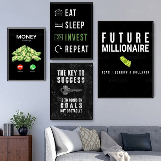 CORX Designs - Future Millionaire Motivational Canvas Art - Review