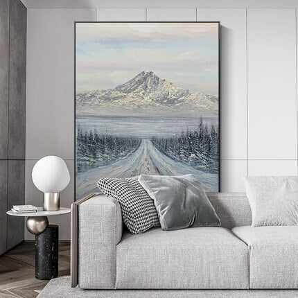 CORX Designs - Snow Mountain Landscape Canvas Art - Review