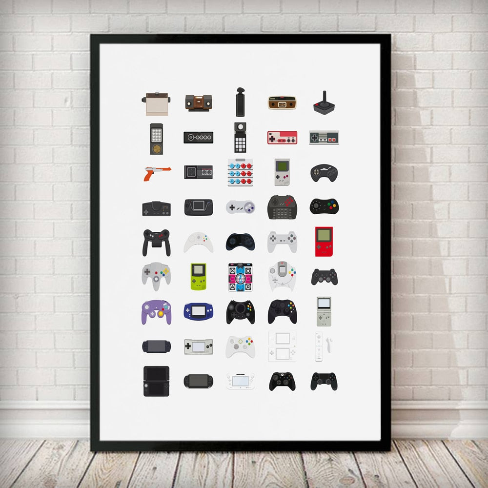 CORX Designs - Video Game Controller Canvas Art - Review