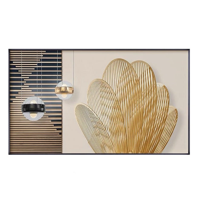 CORX Designs - Minimalist Abstract Gold Canvas Art - Review