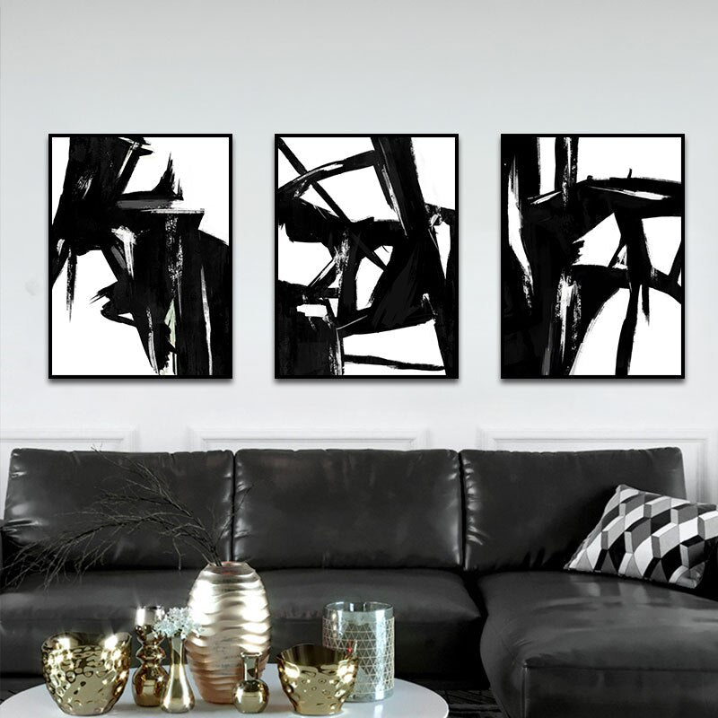 CORX Designs - Black and White Abstract Canvas Art - Review