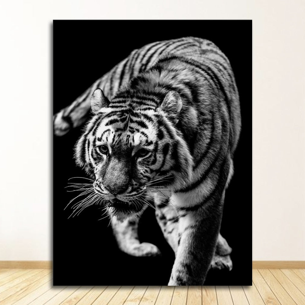 CORX Designs - Black and White Animal Wall Art Canvas - Review