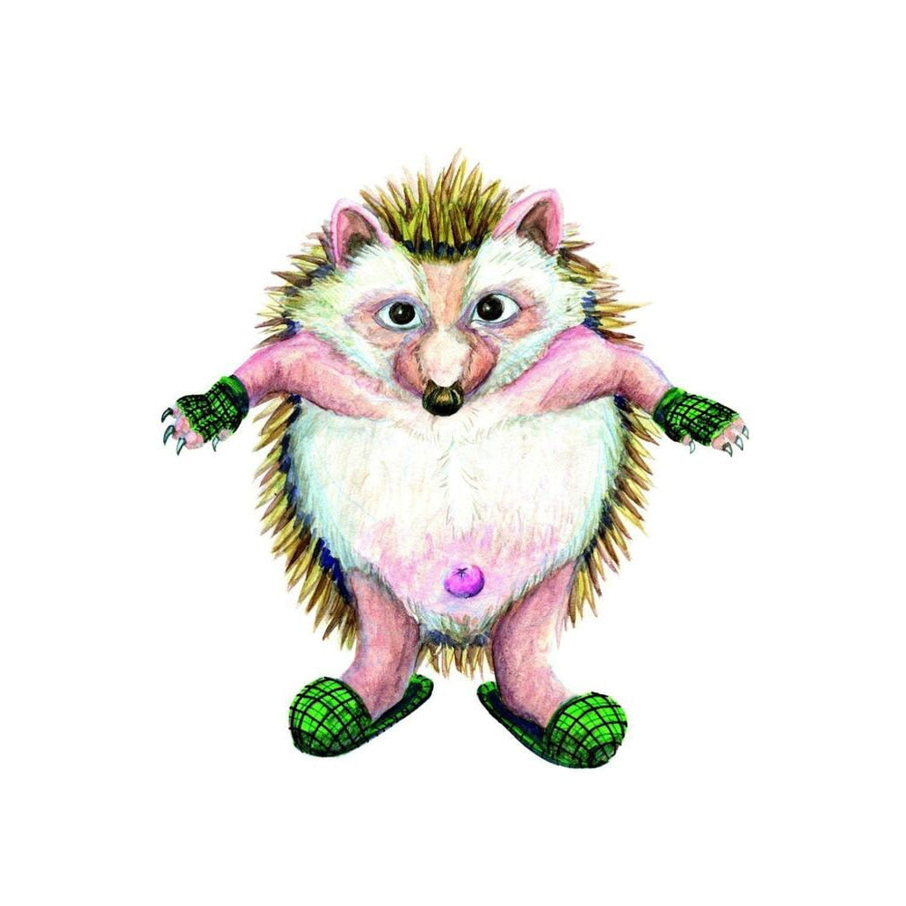 CORX Designs - Watercolor Animal Panda Flamingo Hedgehog Canvas Art - Review