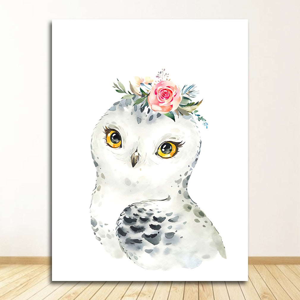 CORX Designs - Cute Animal Nursery Wall Canvas Art - Review