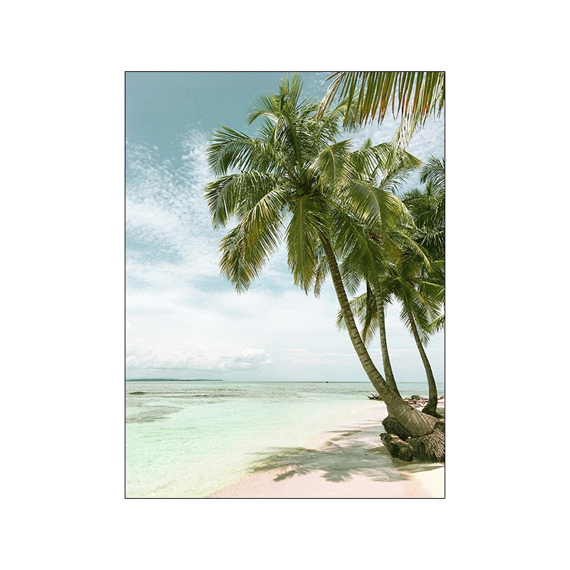 CORX Designs - Tropical Pink Beach Canvas Art - Review