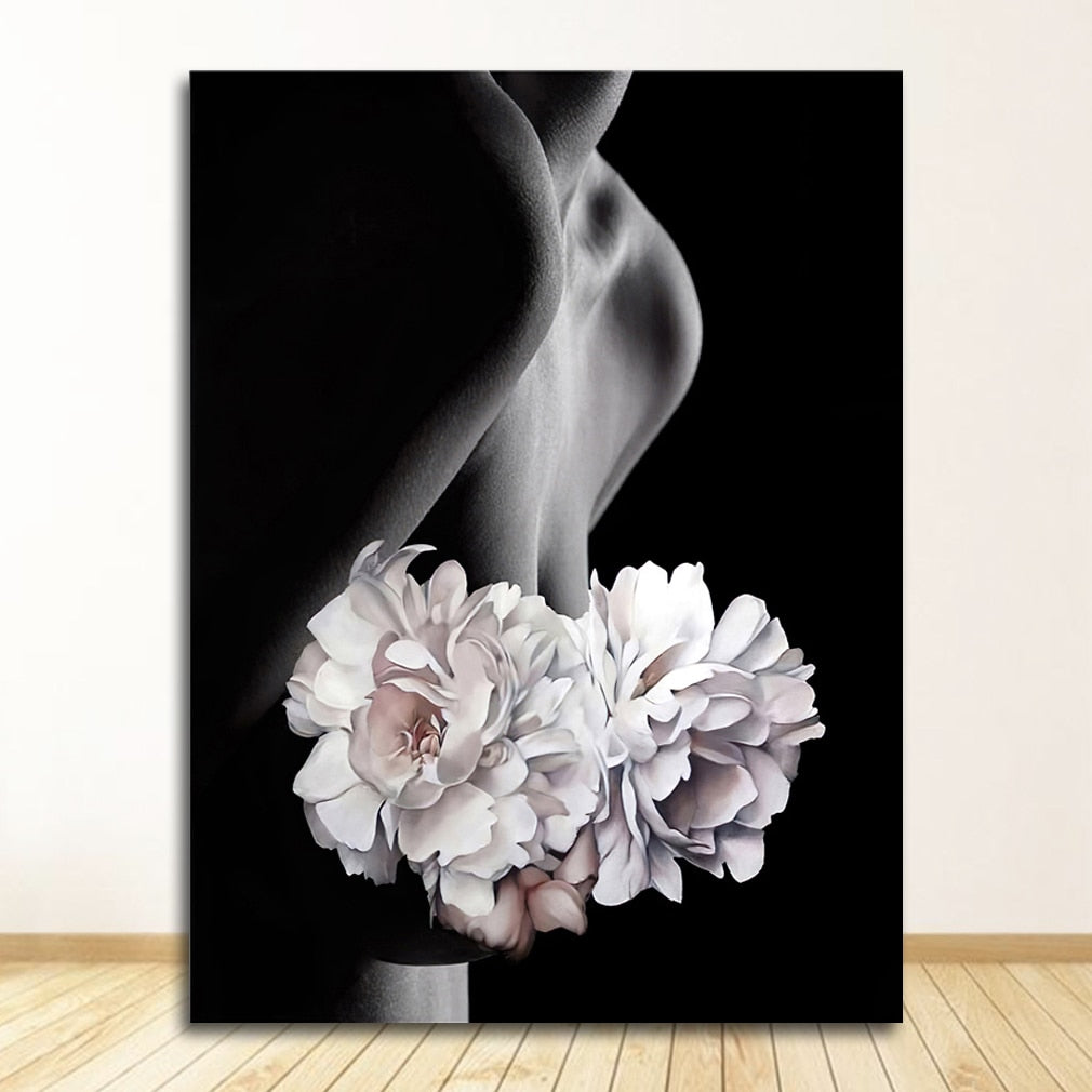 CORX Designs - Woman Flower Head Canvas Art - Review