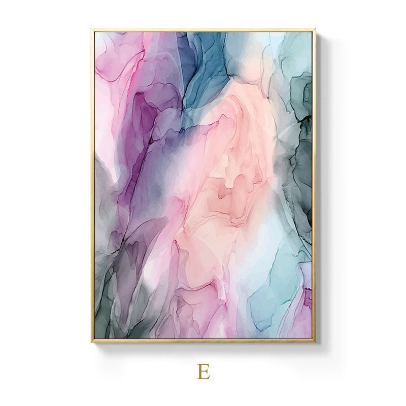 CORX Designs - Colorful Abstract Cloud Canvas Art - Review