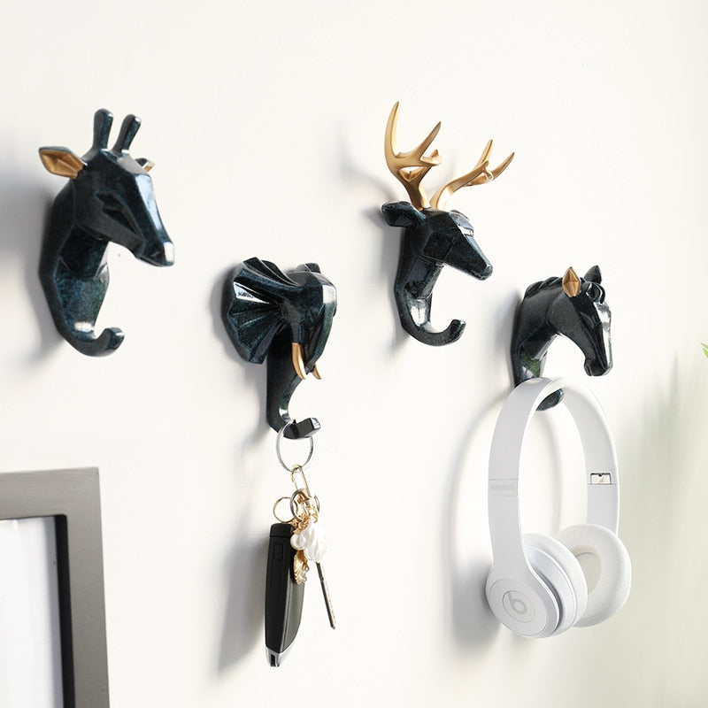 CORX Designs - Animal Head Sticker Hook Statue - Review