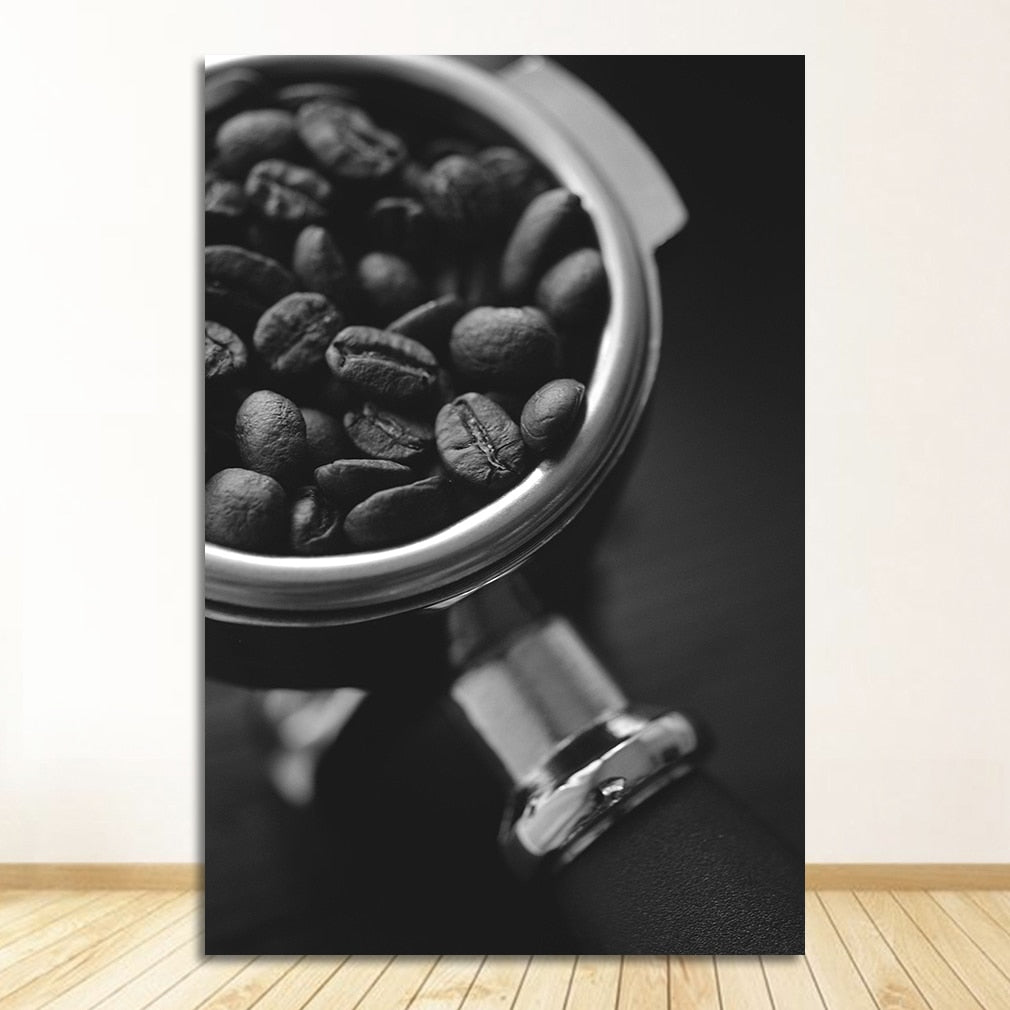 CORX Designs - Black and White Coffee Canvas Art - Review