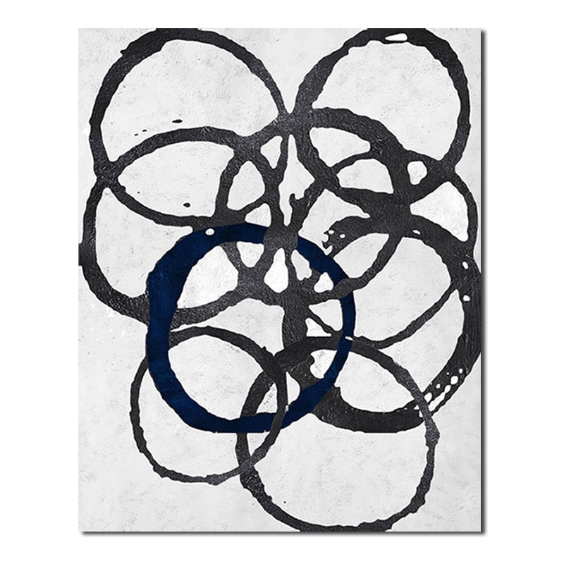CORX Designs - Black And White Abstract Canvas Art - Review