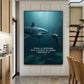 CORX Designs - Fear is Nothing Shark Inspirational Canvas Art - Review