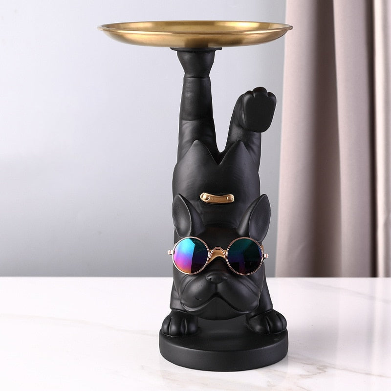 CORX Designs - Handstand Bulldog Tray Statue - Review