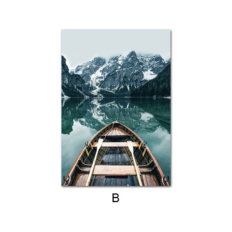 CORX Designs - Scandinavian Nature Landscape Canvas Art - Review