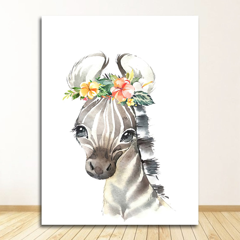 CORX Designs - Cute Animal Nursery Wall Canvas Art - Review