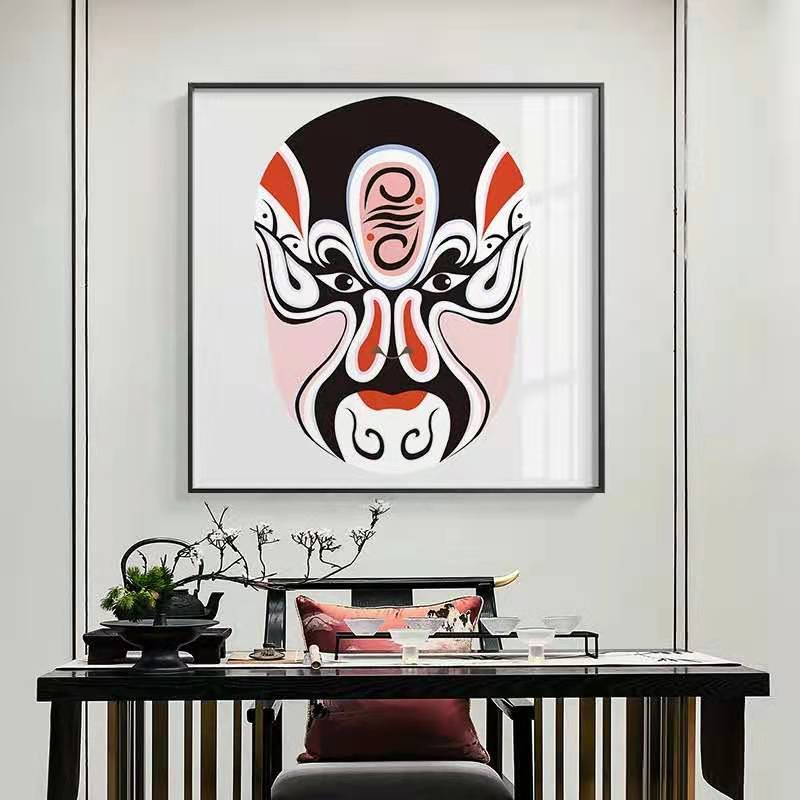 CORX Designs - Chinese Peking Opera Makeup Mask Canvas Art - Review