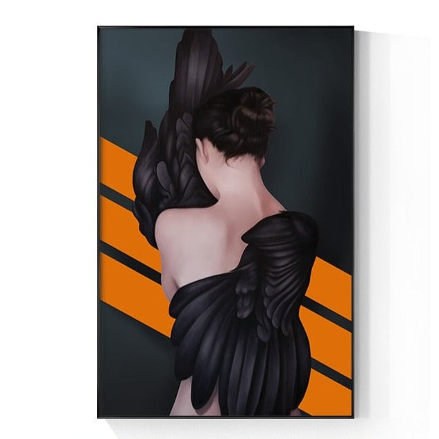 CORX Designs - Feather Woman Fashion Canvas Art - Review
