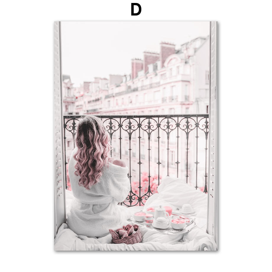 CORX Designs - Pink Peony Paris Canvas Art - Review