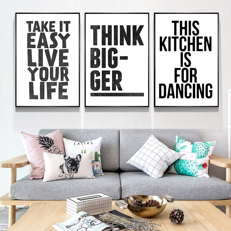 CORX Designs - Black and White Quote Canvas Art - Review