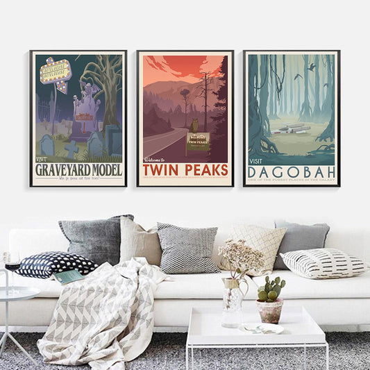 CORX Designs - Places in Famous Movies Wall Art Canvas - Review