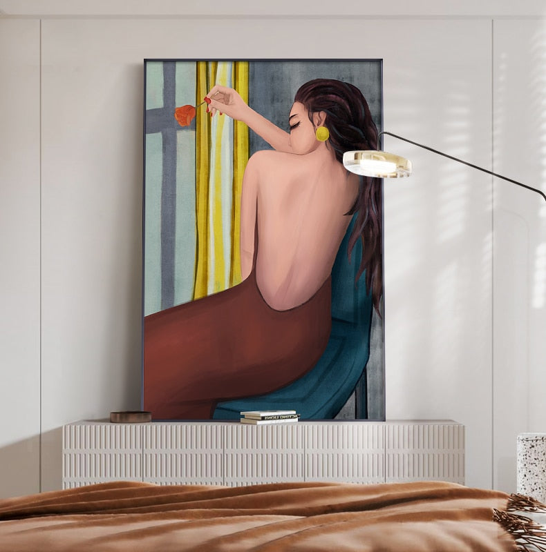 CORX Designs - Flower Woman Fashion Canvas Art - Review