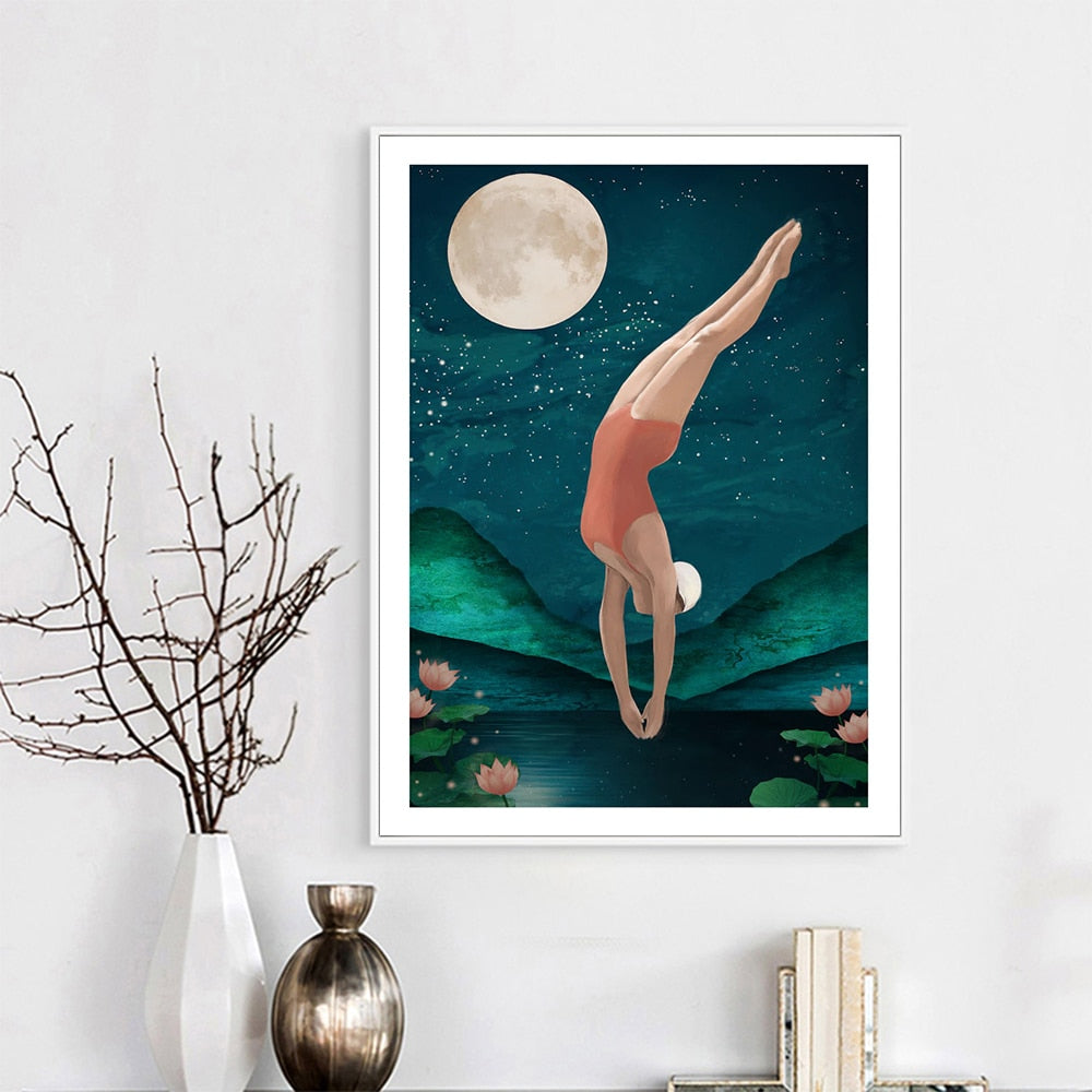 CORX Designs - Woman Diving Canvas Art - Review