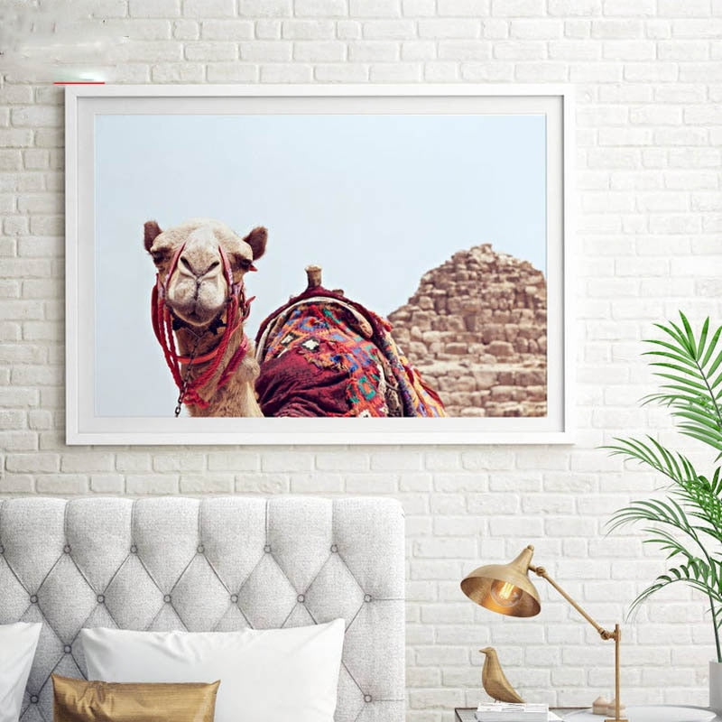 CORX Designs - Pyramid Camel Canvas Art - Review