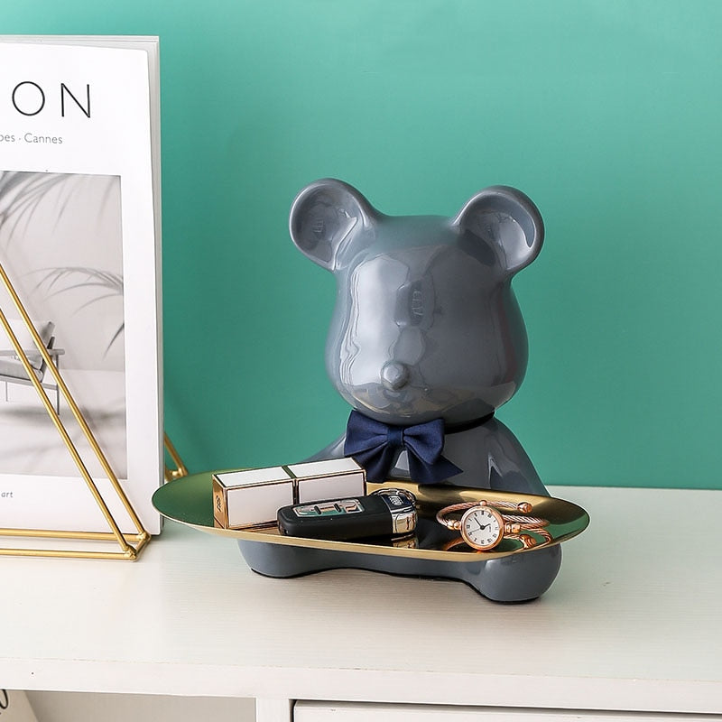CORX Designs - Ceramic Bear Tray Statue - Review