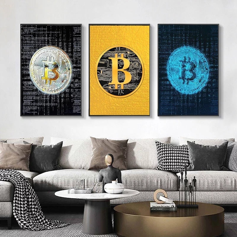 CORX Designs - Bitcoin Canvas Art - Review
