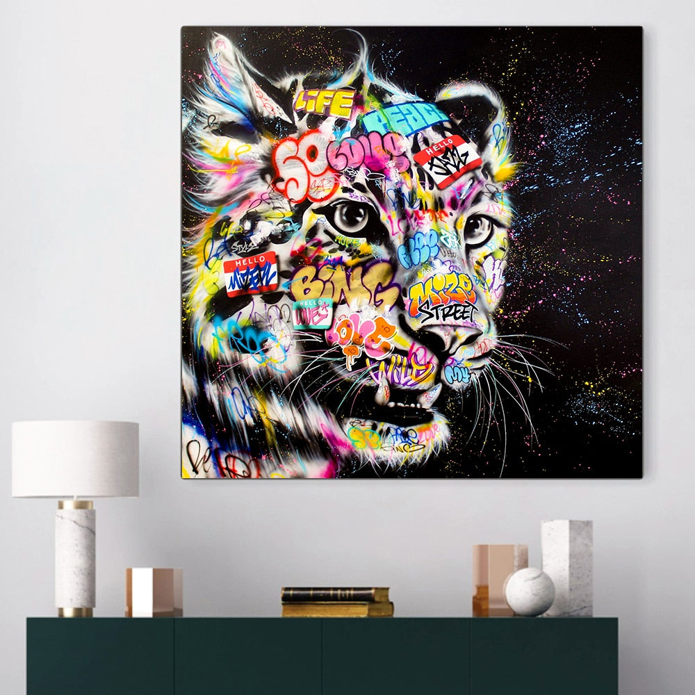 CORX Designs - Graffiti Tiger Canvas Art - Review