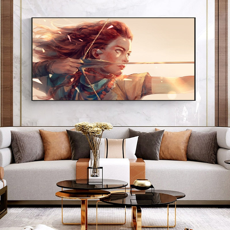 CORX Designs - Beautiful Archer Canvas Art - Review