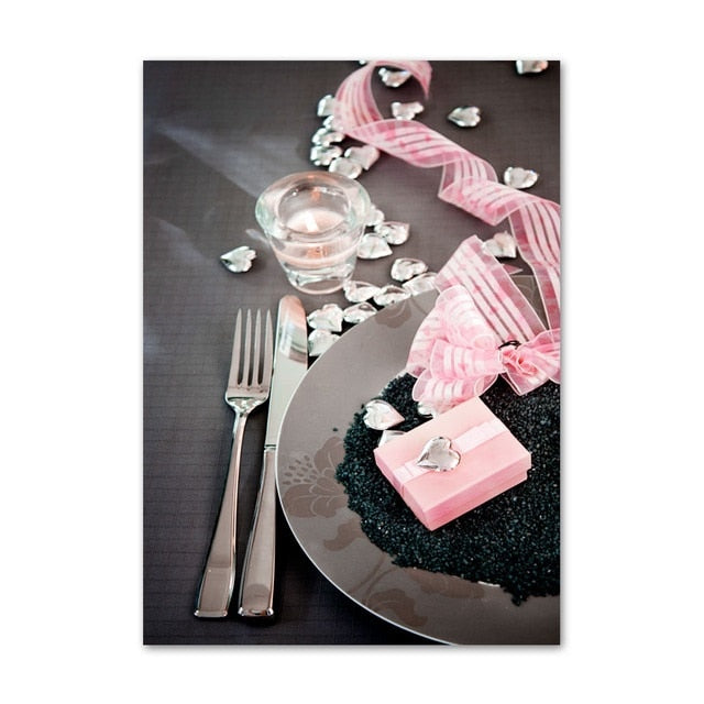CORX Designs - Chocolate Coated Doughnut Coffee Fruit Yoghurt Canvas Art - Review
