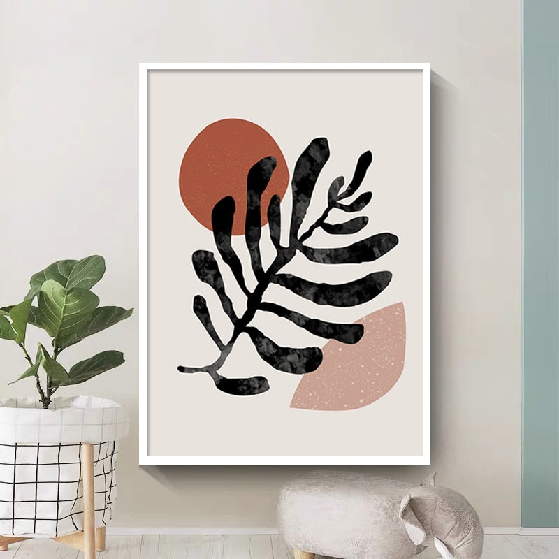 CORX Designs - Nordic Abstract Sun Moon Boho Canvas Art - Review