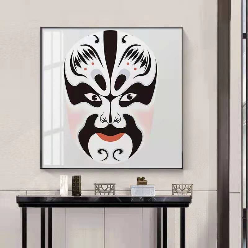 CORX Designs - Chinese Peking Opera Makeup Mask Canvas Art - Review