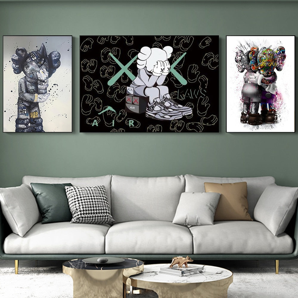 CORX Designs - Crying Kaws Doll Canvas Art - Review