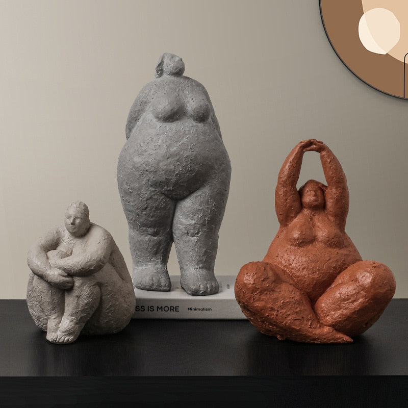 CORX Designs - Abstract Fat Lady Figurines - Review