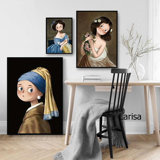 CORX Designs - Classic Paintings Cartoon Canvas Art - Review