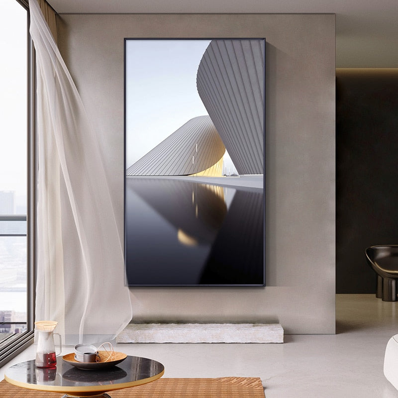 CORX Designs - Futuristic Architecture Canvas Art - Review