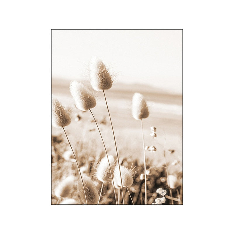 CORX Designs - Brown Landscape Dandelion Elk Canvas Art - Review