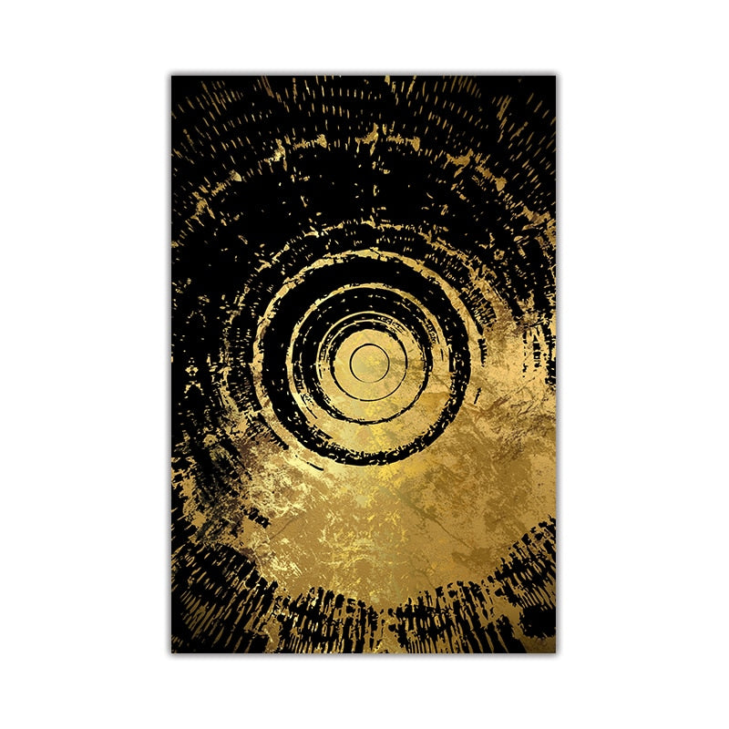 CORX Designs - Golden Wood Texture Flying Birds Canvas Art - Review